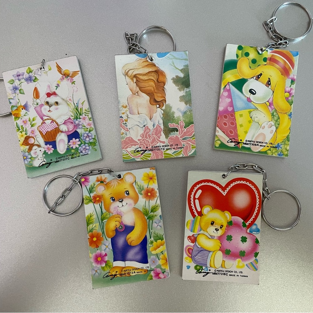 Vintage keychains
